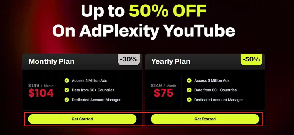 Adplexity YouTube Discount