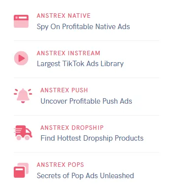 Anstrex Tools