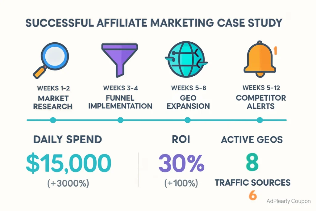 Scaled affiliate marketing campaign success- Adplexity case study