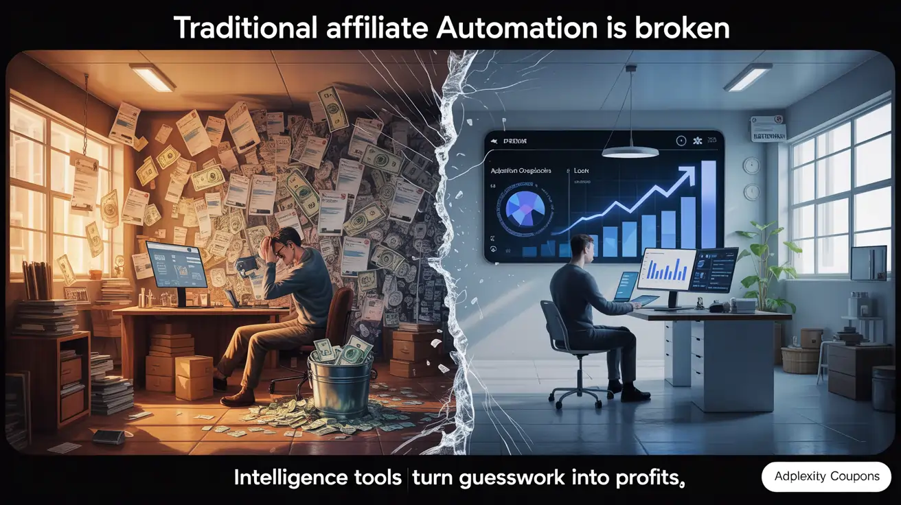 Traditional affiliate marketing vs Competitive Intelligence Automation
